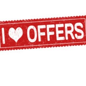 Open to reasonable offers always!